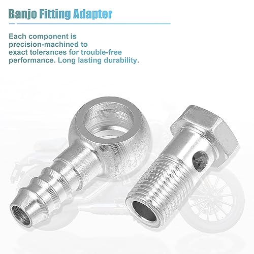 Racor banjo M14x1.5 para reparación de tubos de gasolina y circuitos hidráulicos 5
