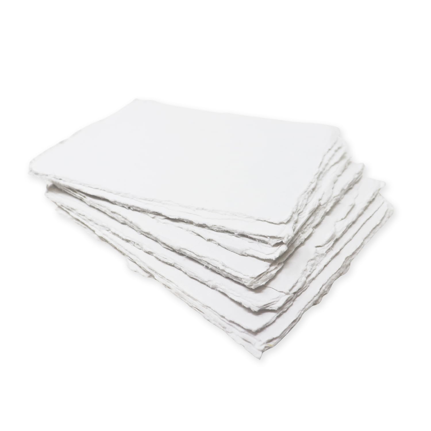 Artway Indigo - A5 Cotton Rag Paper - 100% Cotton/Handmade - 250gsm Smooth Texture - A5 (50 Sheets), Natural White