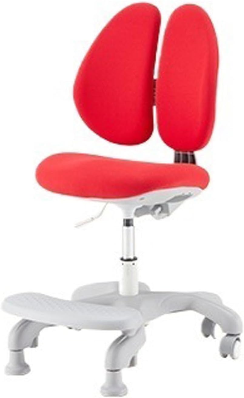 Office Office Computer Office Desk Chair - Ergonomic Kids Office Chair, Cute Kids Office Chair for Boys Girls, Task Computer Chair in Bedroom Home (Red)