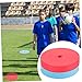 HOLIDYOYO 30Pcs Professional Soccer Training Sign Discs Lightweight Non Slip Markers for Football Basketball and Sports Drills Durable Pe Material Stackable Design for School and Events