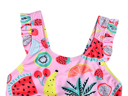 Kantenia Bebê Crianças Garota Bikini Roupa de Praia Terno de Banho Beachwear com Pompoms Verão