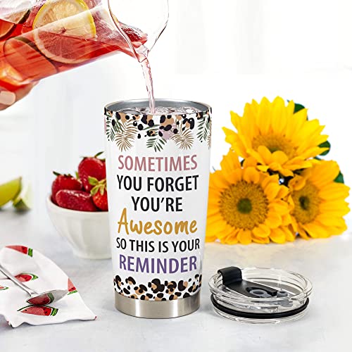 Macorner Mothers Day Gifts For Women - Stainless Steel Tumbler 20Oz - Birthday Thank You Gifts For Mom Best Friends Women Her Wife - Gifts For Women - Inspirational Gift For Coworkers Motivational #TOP5
