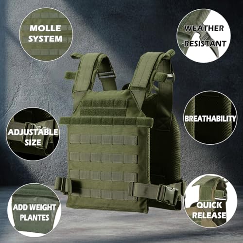 Chaleco táctico de nailon 600D Lancer Tactical de alta resistencia estructural 7