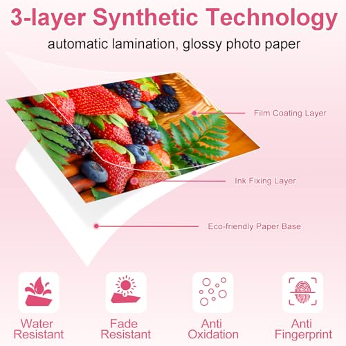Esaytool Compatible for Canon Selphy CP1500 CP1300 Ink and Paper 4x6 KP-108in Compatible with CP910 CP780 CP1200 CP1000 CP810 CP760 CP720 Printer, 12 Ink cartridges + 432 Sheets Photo Paper Bulk Pack