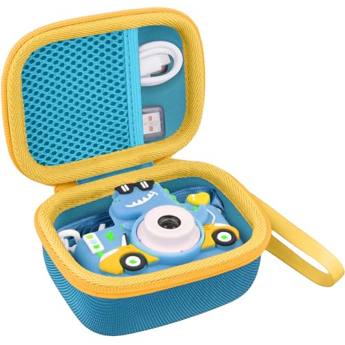 Funda rígida para cámara de niños, color azul miniatura 2