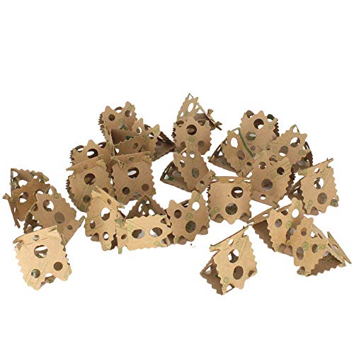 1222 24Pk Foraging Card Crumbles Bonka Bird Toys Foot Talon Bird Parrot Parrotlet Quaker Budgie #TOP5