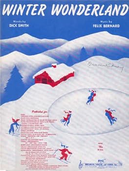 Sheet music Winter Wonderland Book