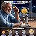 Hayve DM13 10.1 Inch LCD Digital Microscope, 16MP 2000X HD IPS Soldering Microscopes for Adults,Electronics Repair, Coin Microscope Magnifier for Error Coins with Screen, 10 LED Lights, 32GB