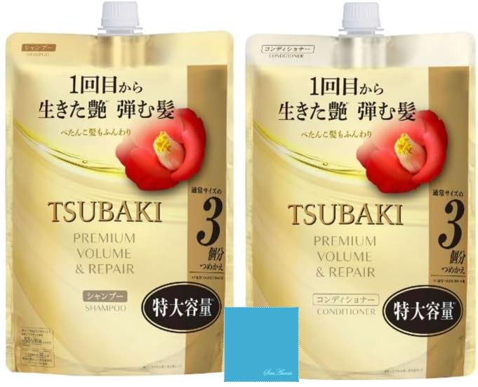 Amazon | ツバキ(TSUBAKI) 特大容量 プレミアム ボリューム&リペア