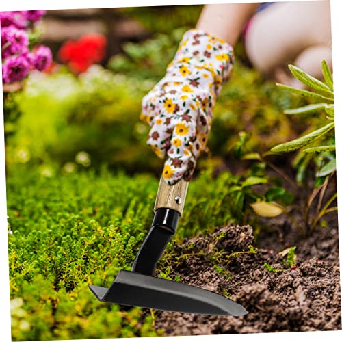Azada triangular para jardín con mango largo y alta resistencia miniatura 6