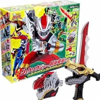 Bandai DX RyuSouKen & RyuSew – Set Drago Forte – Kishi Ryu Sentai Ryusoulger – Giocattolo Per Bambini - 2
