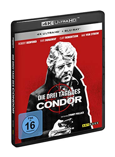 Die drei Tage des Condor – 4K Blu-ray (UHD + Blu-ray Disc)