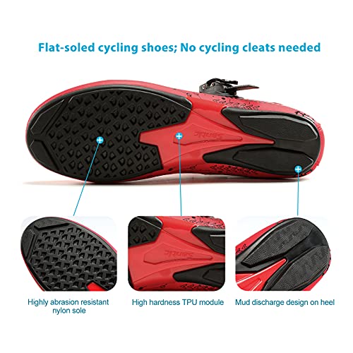 Santic Men's Spin Unlocked Bike Bicycle Road Biking Lock Shoes MTB Cycling Accessories Self-Locking Shoes3