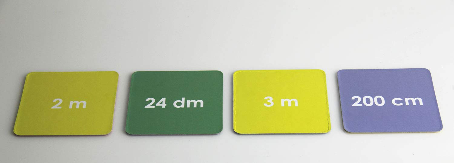 WISSNER Mathespiel - Längeneinheiten, Yellow - Image 4