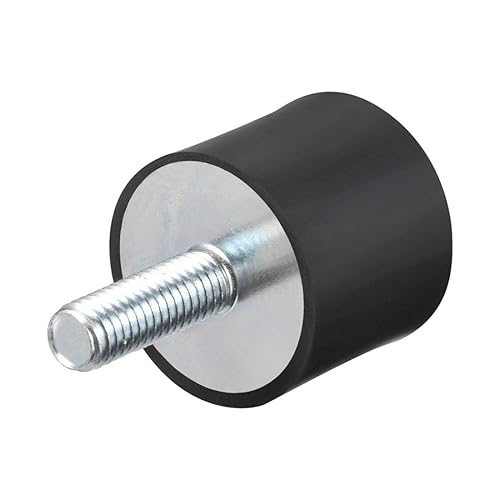 Miniatura 17 de uxcell Soportes de goma M10 macho hembra, amortiguador, para generador de motor, compresor de garaje, bomba de ósmosis inversa, generador de aire