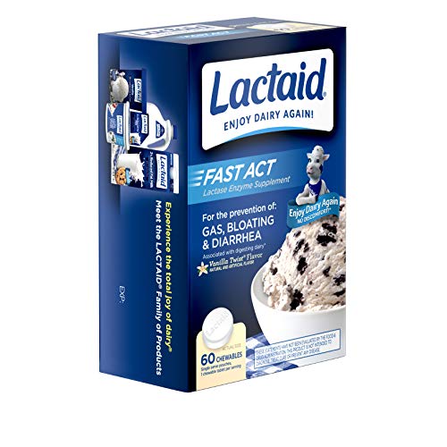 Lactaid Fast Act Chewables Vanilla Twist 60 Ea (Pack Of 3) #TOP1