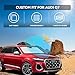 for Audi Q7 2016-2026 Windshield Sun Shade - 4 Layers Car Sunshades for Front Windows Shade Cover Custom Fit Q7 SUV Sun Visor 250T Retractable Shade Blocks UV Rays Car Accessories