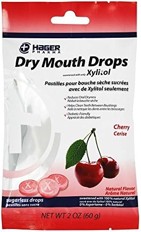 Dry Mouth Drops Cherry 26 Ct