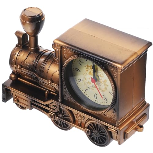 KAILIKETIY 創造的な火車頭デザイン目覚まし時計 デスクトップオーナメント