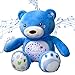 GPTOYS Peluche Bebés Musical, 20 Ruido Blanco Canciones de Cuna y Bebes Luces, Juguete de Oso para Cochecitos o Cuna