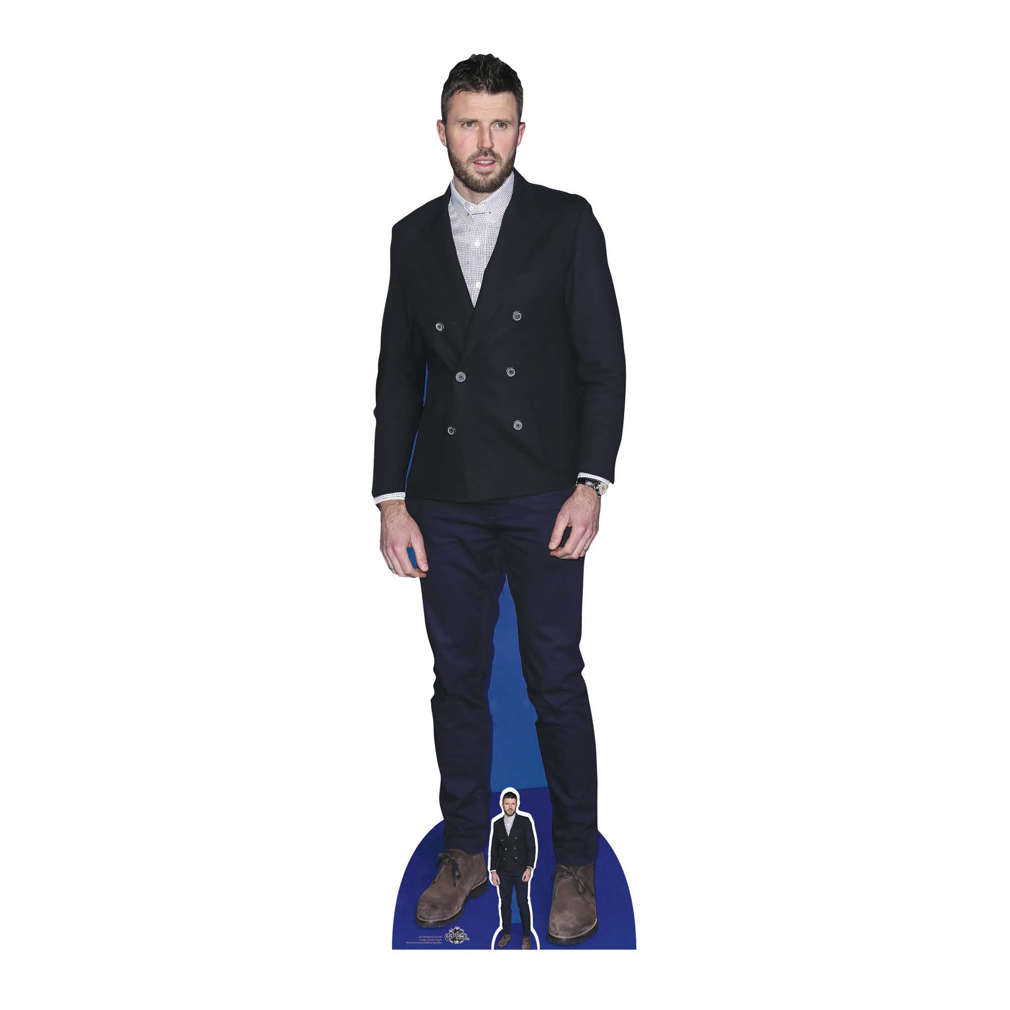 CS1283 Star Cutouts Michael Carrick Lifesize Cardboard Cutout – 189cm Footballer Standee Party Decoration & Fan Display