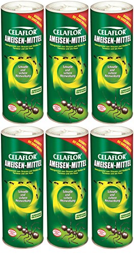 Preisvergleich Produktbild 6 x 500 g Celaflor Ameisen-Mittel Streu- und Gießmittel