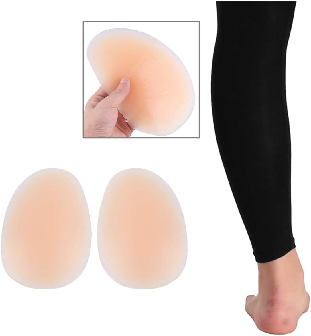FEESHOW 1 Pair Silicone Butt Pads Removable Enhancer Inserts Padding Underwear Hip Shapewear Fake Buttocks