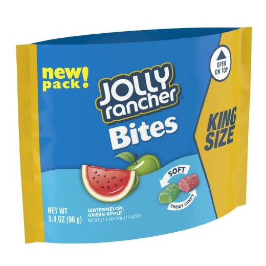 JOLLY RANCHER Bites Soft (3.4 Ounce Bags, Pack of 10)