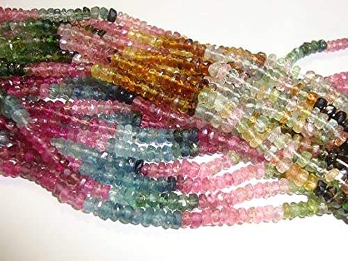 Tourmaline pastèque véritable 3.5mm LKBEADS contre les imitations ternes