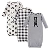 Yoga Sprout Cotton Gowns, 3 Pack