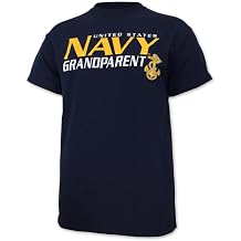 Armed Forces Gear United States Navy Grandparent T-Shirt Navy
