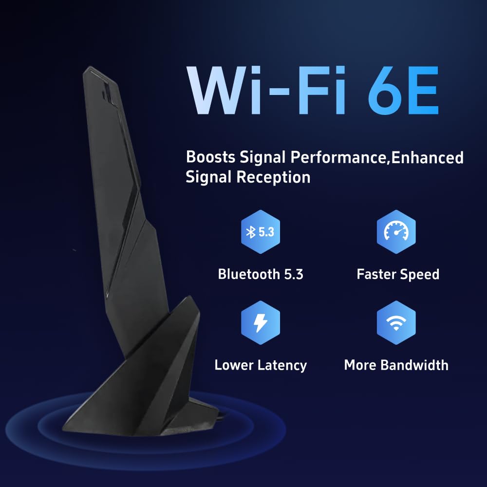 Antenne WiFi double bande 2,4 GHz 5 GHz RP-SMA Adaptateur de base magnétique avec 1 mètre pour carte mère ASUS Z390 Z490 X570 H610 H670 M13H M12 M11 Carte mère réseau sans fil Routeur portable Antenne