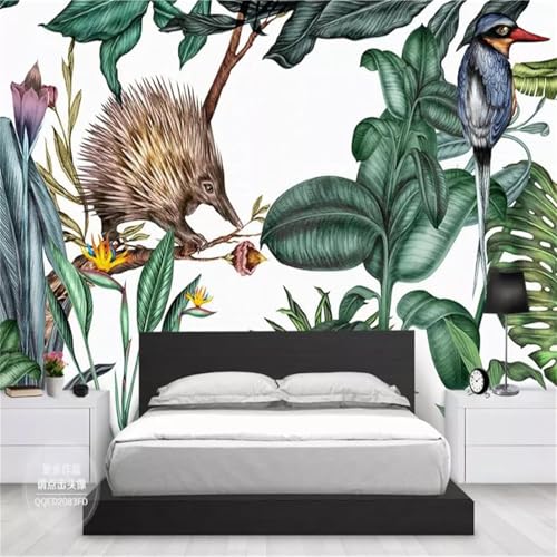 Décalcomanies murales animaux et fleurs pour une pépinière douce - 2