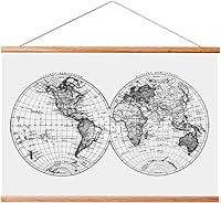 Algopix Similar Product 5 - Landmass 36 Wide Magnetic Poster