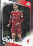 2025-26 TOPPS CHROME UEFA CLUB COMPETITIONS #79 VIRGIL VAN DIJK LIVERPOOL FC SOCCER SOCCER