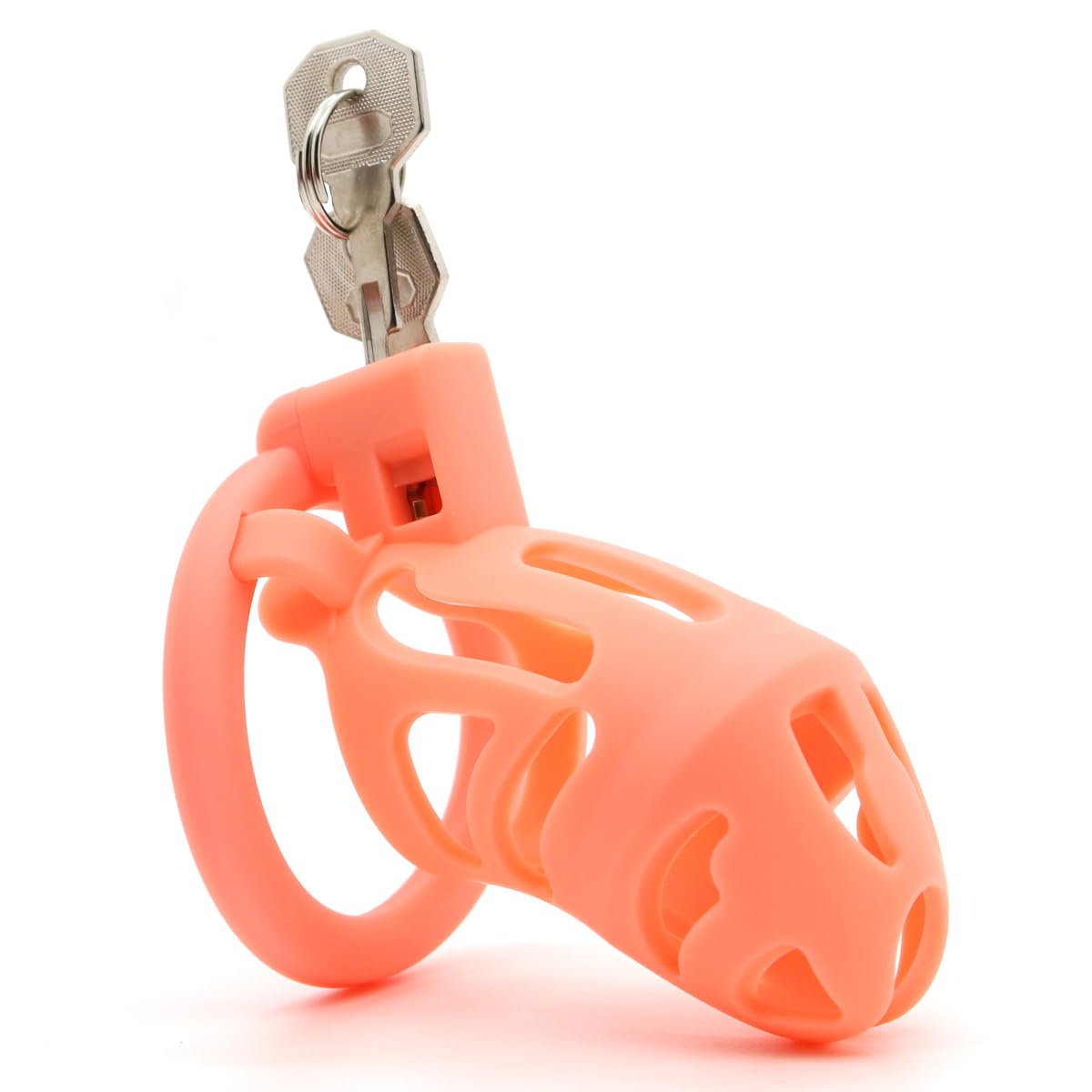 Bondage Masters Chastity Device, 3 Rings Included