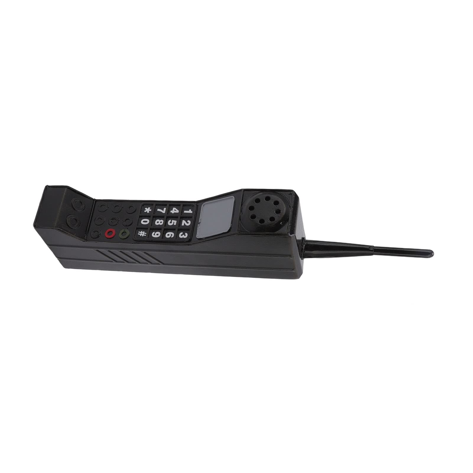 EEYZD Retro Brick Phone - Old School Mobile With 4800mAh Battery, Dual SIM, Power Bank Function - 2G GSM (Black)
