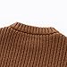 Toddler Baby Boys Girls Knitted Sweater Warm Soild Pullover Top Autumn Winter Outfits Light Khaki, 6T