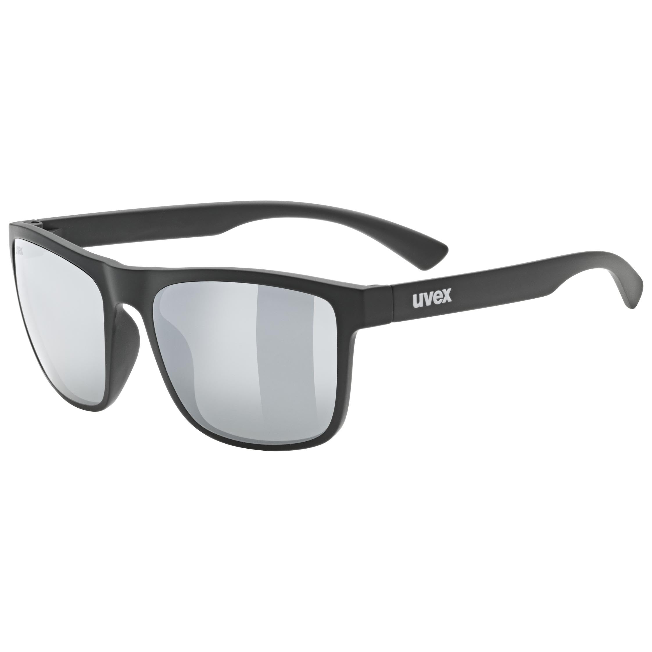 Uvex rookie - sports glasses for kids - strong UV protection - contrast enhancing - black matt - one size