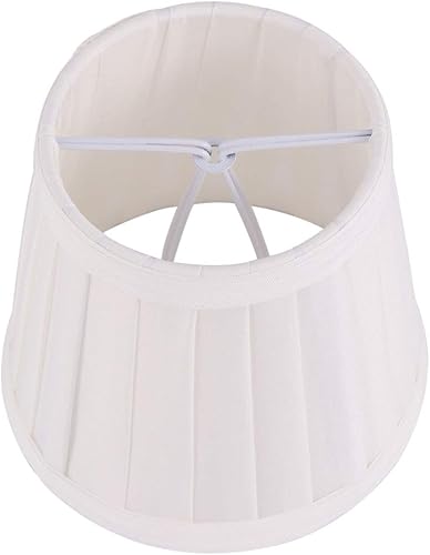 1 lámpara de araña de tela para el hogar, pantalla de sombra, lámpara de tela de protección