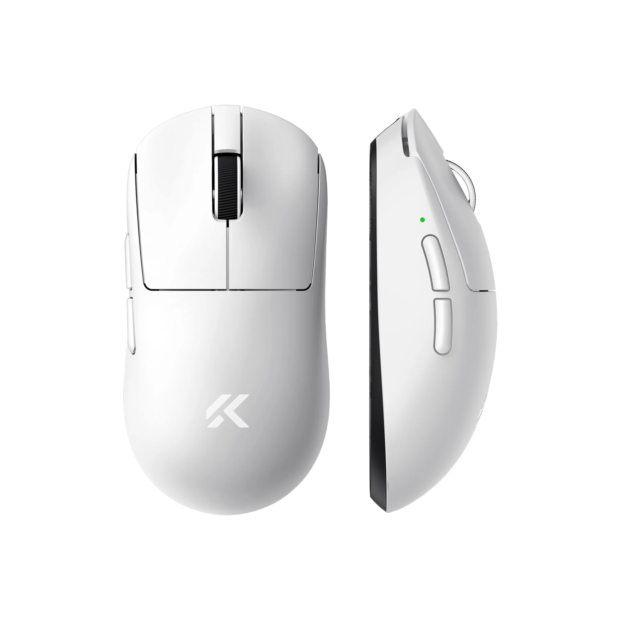 MCHOSE A7 Ultraleicht Gaming-Maus,8K Hz Abtastrate (L7V2 Ultra Weiß)
