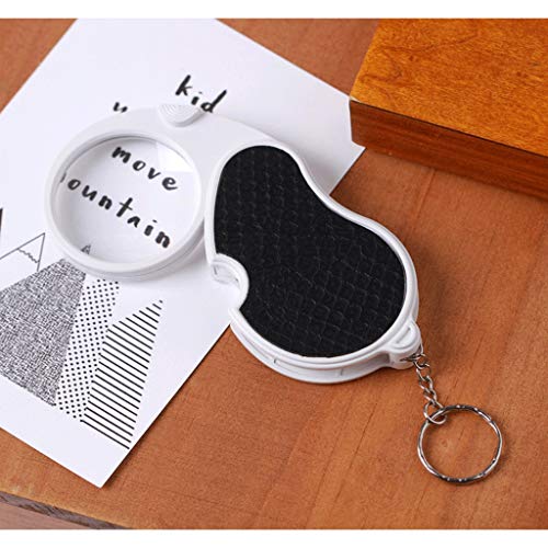 Zwmg Oversized Lens Magnifying Glass Magnifying Glass For Reading Portable Fold Magnifying Glass With Light Hd High Magnification #TOP3