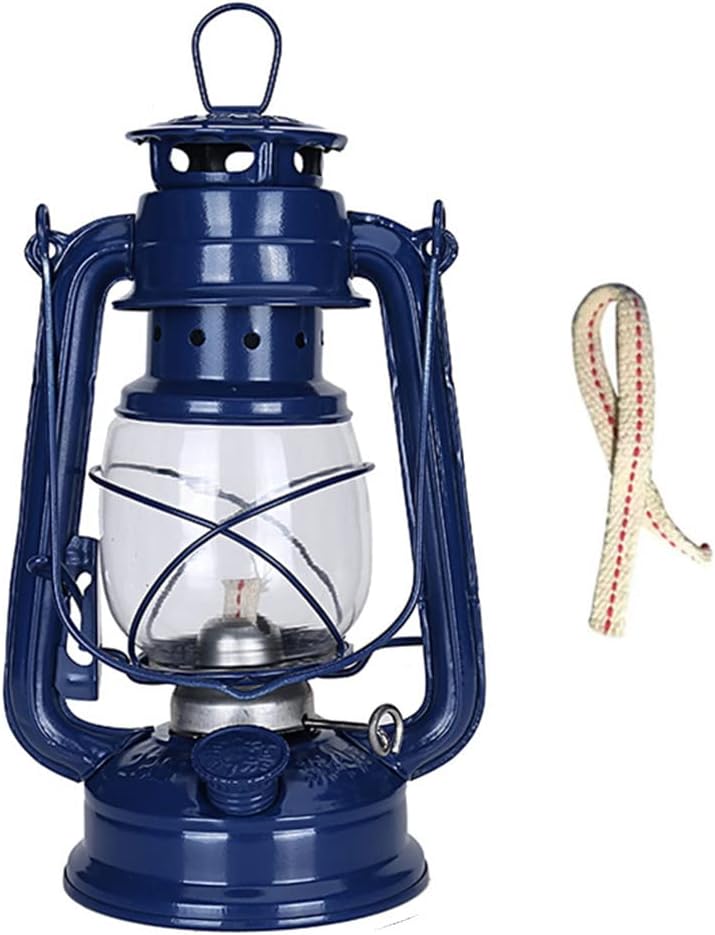 Decorative Lighting Oil Lamps for Indoors UK Large 9.8 Inch Lamps with 2 Wicks for Indoor Kerosene Lamp with Glass Rustic Lantern for Home Emergency Lighting Tabletop Decor