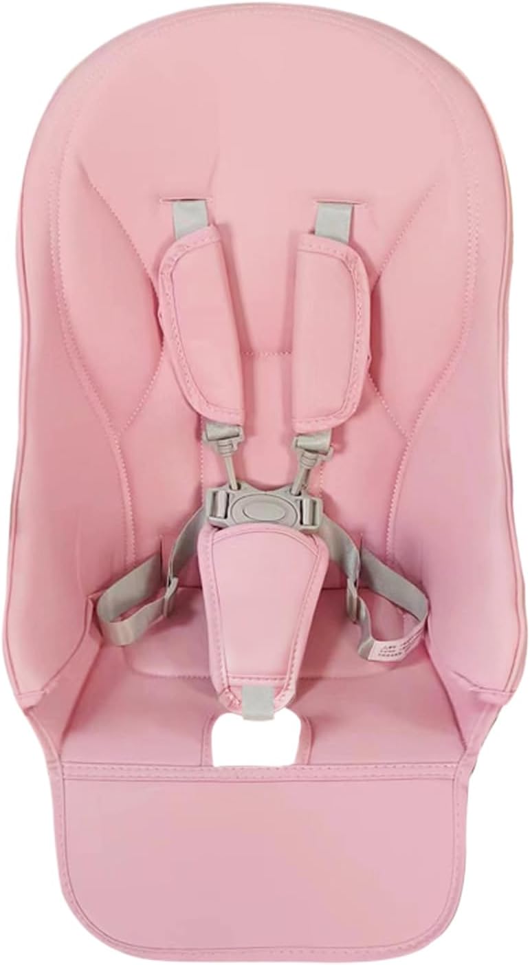 High Chair Cushion Compatibles with Pegs Perego | Soft Artificial Leather High Chair Cover,Foldable Highchair Insert Cushion,PU Leather Children's Dining Soft Padding for Kid Children