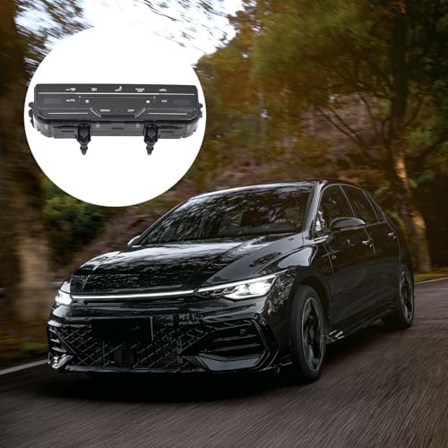 ZYKEJJDDAK Panel de pantalla LCD de aire acondicionado para MK7 3CC907044L, panel de pantalla de control táctil de repuesto sin calefacción, módulo de control de clima automotriz