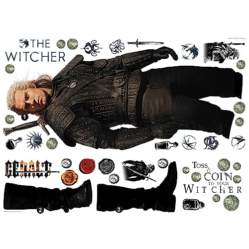 Stickers Geralt de Riv repositionnables : décorez sans abîmer The Witcher - 5