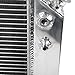 cerbordy Full Aluminum 3-Row Core Racing Radiator Compatible with 1982-2002 Chevy S-10 Blazer V8 Conversion 1984-1990 C-hevrolet Corvette