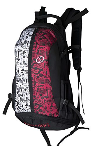 SPALDING CAGER GRAFFITI RED Basketball Backpack, 40-007GR