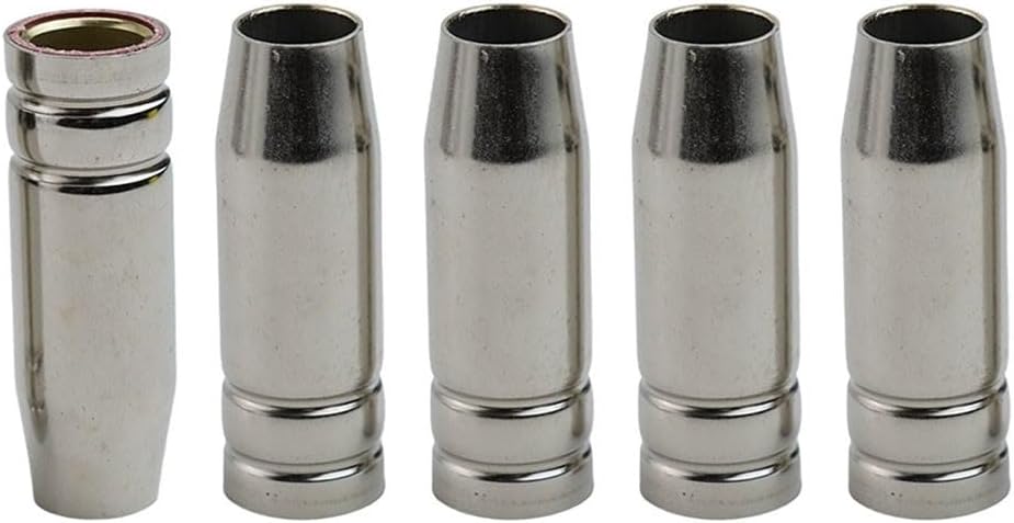 10PCS Conical Gas Nozzle Shield Cups for 15AK Welding Torch Suitable for Light Duty and Heavy