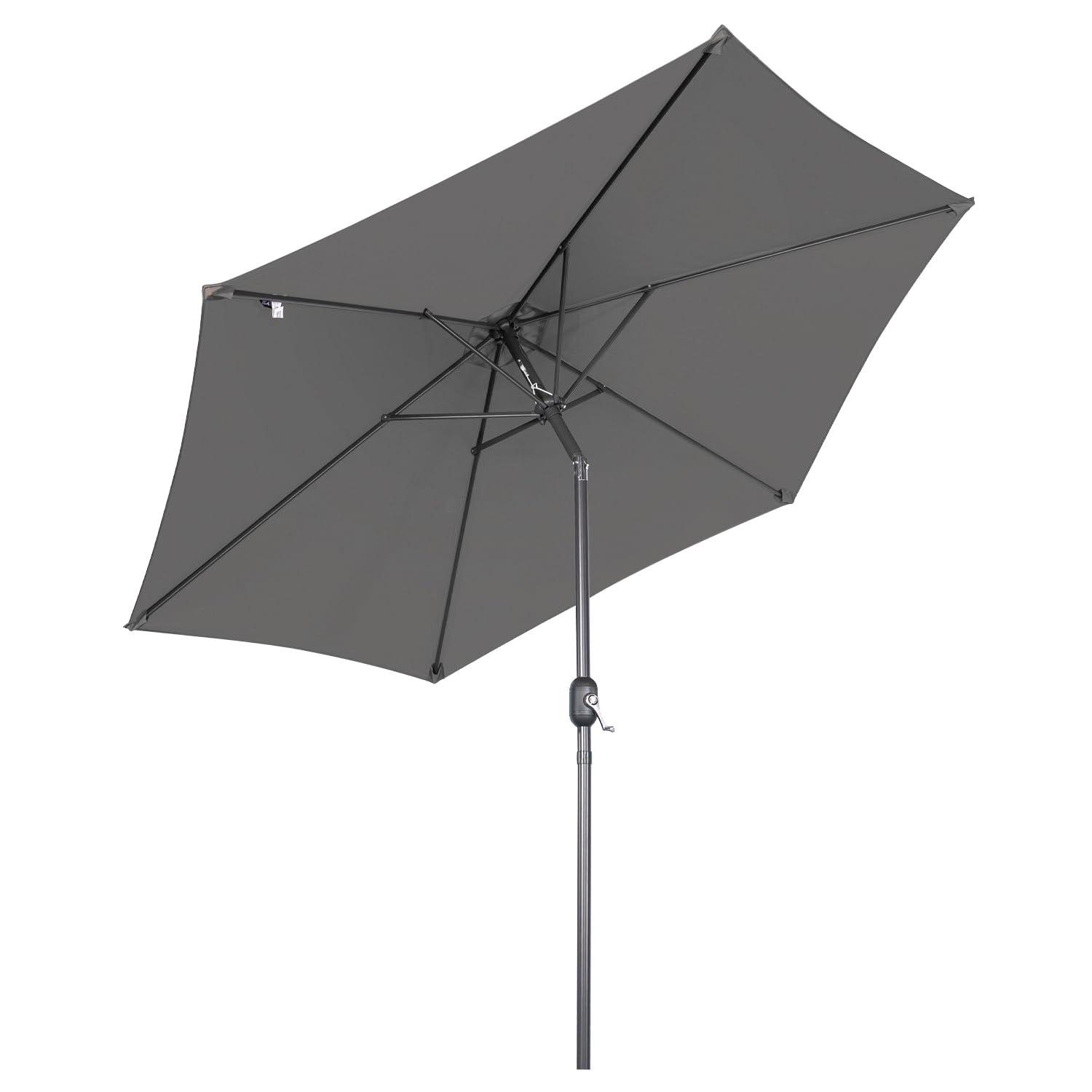 Angel Living 270 cm Parasol Ogrodowy z Mechanizmem Regulacji Nachylenia – Parasol do Ogrodu, na Patio, Taras i Balkon